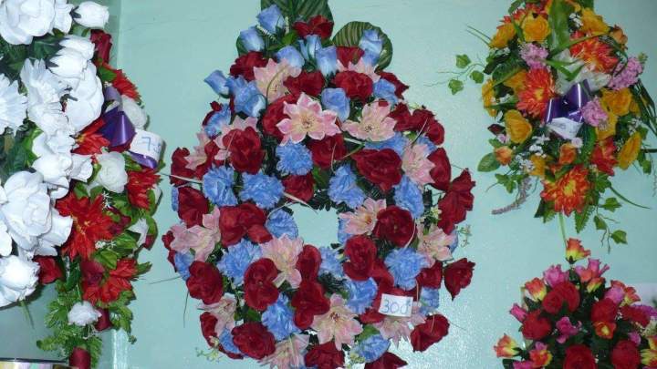 Arrangement floral contemporain Saint‑Paul