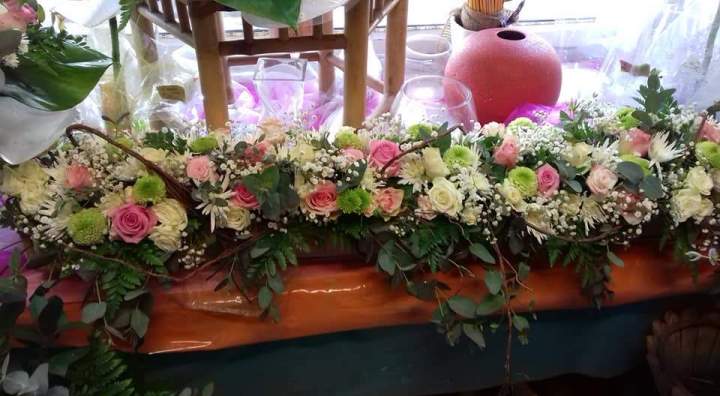 Composition florale contemporaine Saint‑Paul