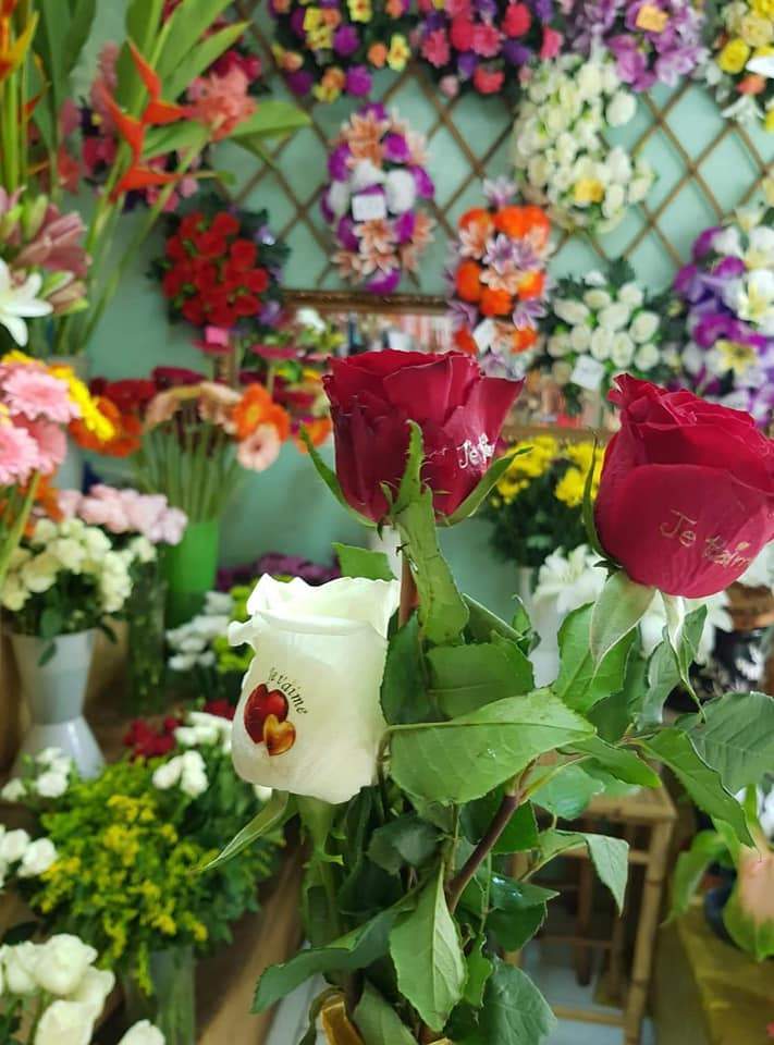 Marchand de fleurs Saint‑Paul  