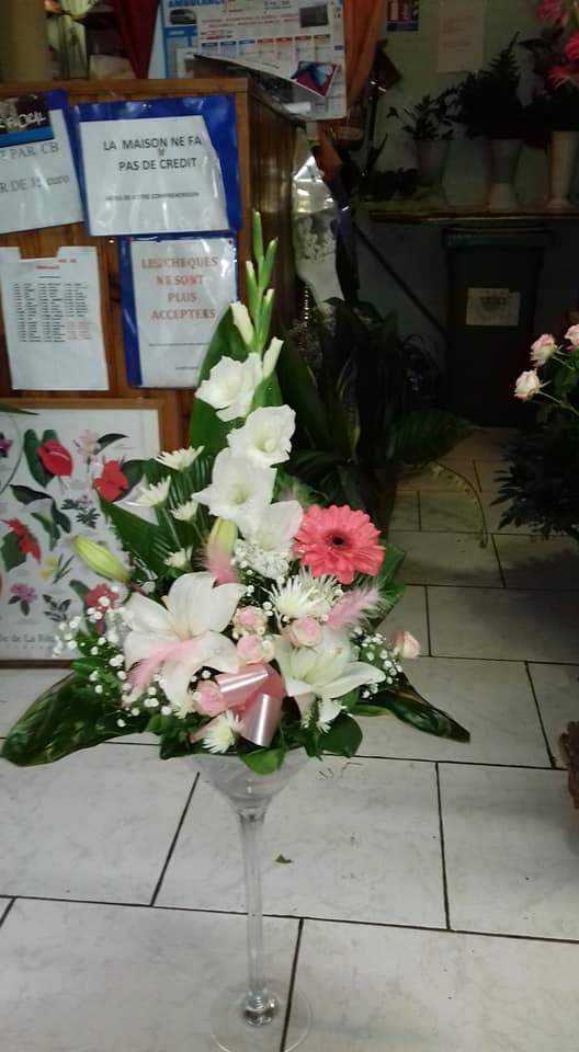 Présentation florale contemporaine Saint‑Paul