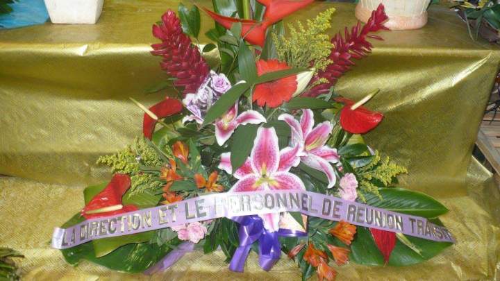 Sculpture florale Saint‑Paul